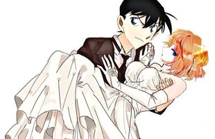 Thám tử lừng danh Conan: Ngắm loạt fan art mùi mẫn giúp fan của Shinichi và Haibara được toại nguyện