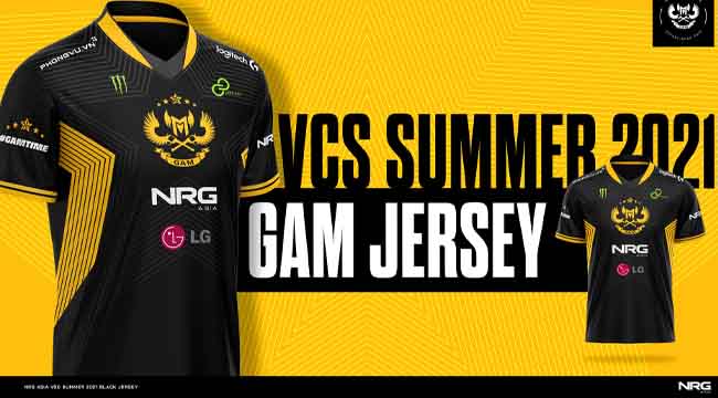 LMHT: GAM Esports công bố áo đấu mới với hàng loạt nhà tài trợ cực chất