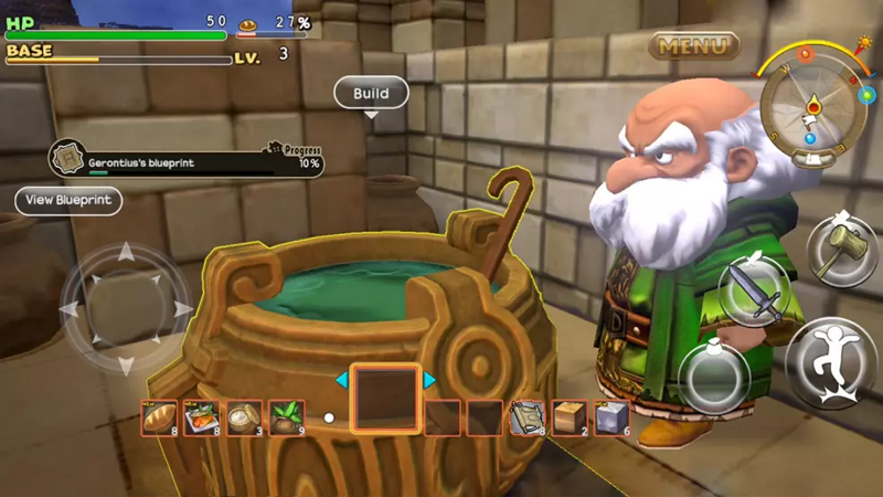 Dragon Quest Builders Mobile được Square Enix phát hành