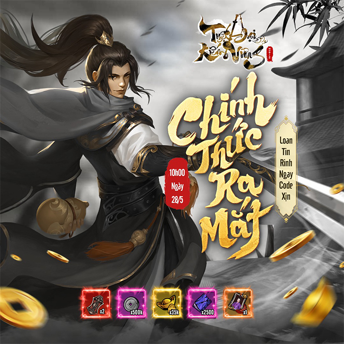 Game nhập vai đấu tướng Tuyệt Đại Kiếm Vương Mobile tổ chức đua TOP rinh iPhone 15 Pro Max