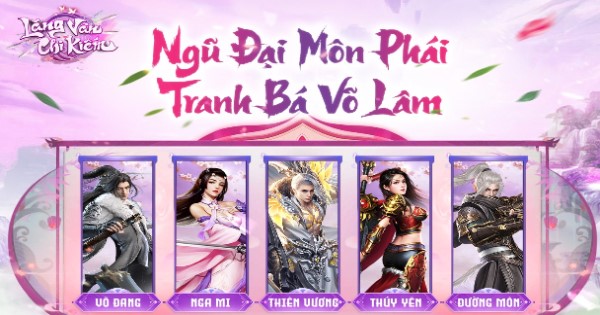 Khám phá loạt giftcode Lăng Vân Chi Kiếm mới nhất và các môn phái trong game - MOBILE