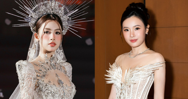 Màn đổ bộ bùng nổ visual: Hoa hậu Tiểu Vy hóa nữ thần, Midu lên hương nhan sắc hậu làm dâu hào môn!