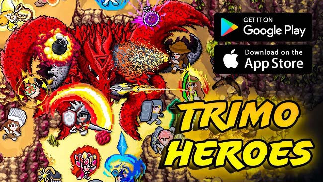 Trimo Heroes: Pixel Offense – RPG đặc biệt giải trí