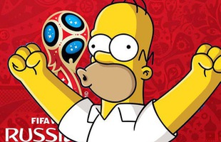 Đừng đùa! Có khi The Simpson lại tiếp tục dự đoán trúng về World Cup 2018 đấy