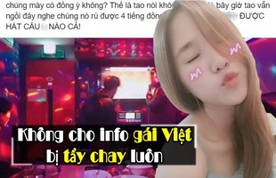 Nhất định không đưa link facebook gái Việt, du học sinh bị lũ bạn Hàn Quốc đồng loạt 