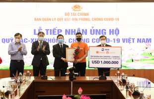 Shopee và Garena Việt Nam ủng hộ 1 triệu USD vào Quỹ vắc-xin phòng, chống Covid-19