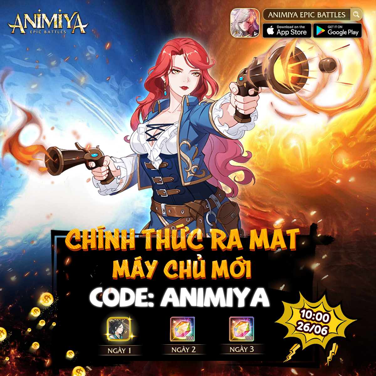 Ra mắt hero mới Dolores, Animiya AFK – Epic Battles tặng 200 giftcode cho game thủ