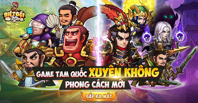 Biệt Đội 3Q: Game Tam Quốc nhưng thêm gia vị xuyên không hài hước sắp cập bến