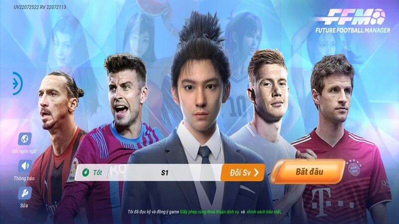 Future Football Manager - Game bóng đá đỉnh cao vừa ra mắt bản thử nghiệm