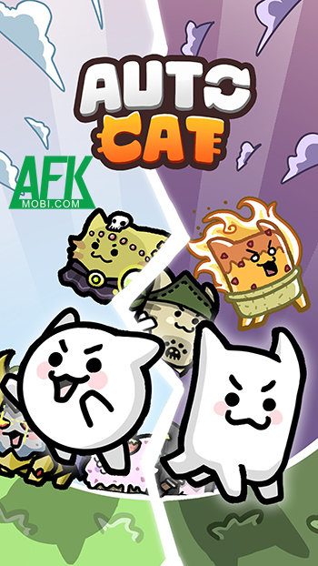 So tài gầy dựng đội mèo phòng thủ ngộ nghĩnh trong game AutoCat: PvP Defense