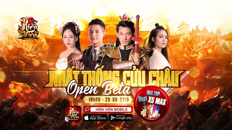 Hiên Viên Mobile chính thức Open Beta, vào chơi thôi nào