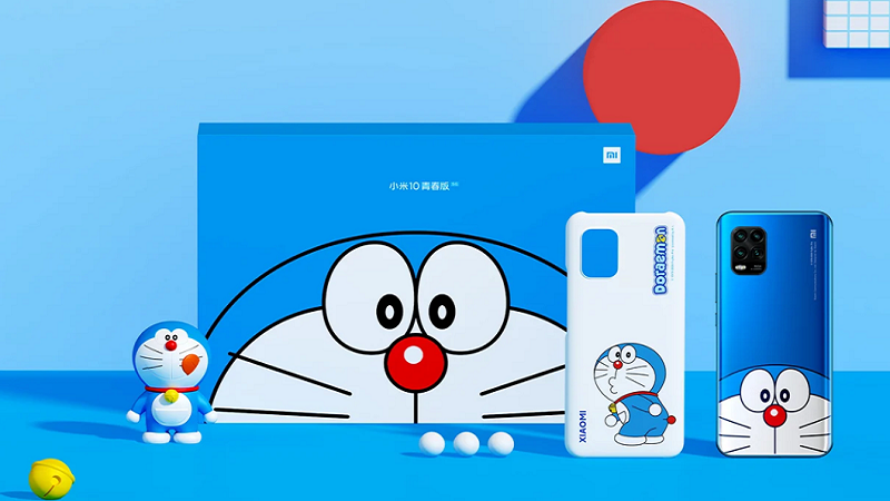 Mi 10 Youth Doraemon - Smartphone mới của Xiaomi kỷ niệm 50 năm Doraemon