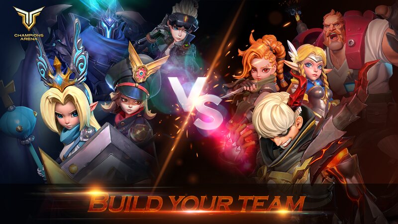 Champions Arena - Game chiến thuật thời gian thực với đồ hoạ bắt mắt ra mắt người chơi