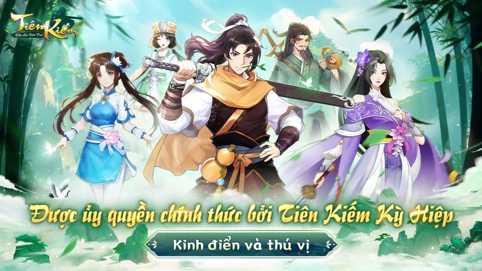 Tiên Kiếm: Gặp Lại Tiêu Dao tựa game nhập vai đang mở đăng ký trước trên mobile