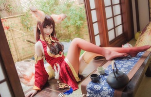 Tiếp tục nóng mắt với cosplay nàng Hồ Ly Đắc Kỷ trong Vương Giả Vinh Diệu