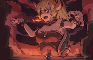 Chiêm ngưỡng những bức hình đáng yêu nhất về Bowsette - nàng công chúa ngược đời nhất của Mario