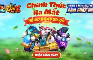 Chính thức ra mắt 29/09, GunX: Fire cho hội xạ thủ “ đẫm mình” trong hàng ngàn phần quà giá trị