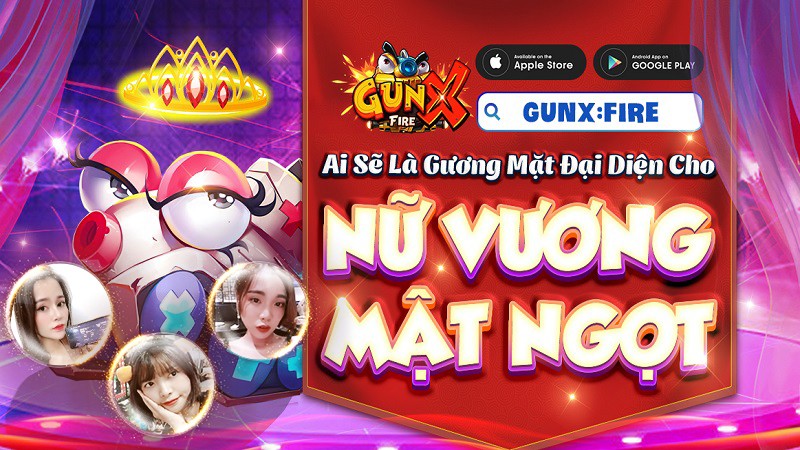 TOP 10 Nữ Vương Mật Ngọt GunX: Fire chính thức lộ diện