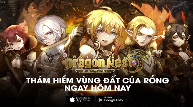 World of Dragon Nest – Bom tấn từ Eyedentity và Nexon đã sẵn sàng cho game thủ Việt khám phá