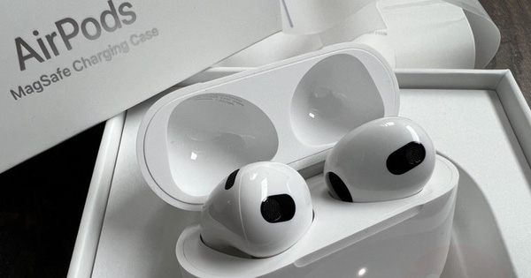 Hình ảnh thực tế của AirPods 3: 