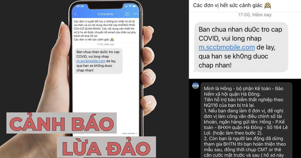 Cảnh báo chiêu trò mạo danh cơ quan BHXH lừa đảo nhận tiền hỗ trợ thất nghiệp, người dùng cần hết sức cảnh giác!