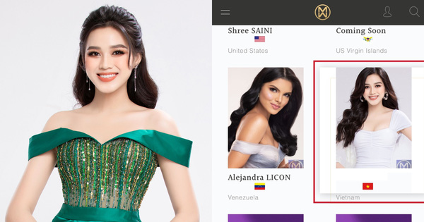 BTC Miss World cập nhật hình ảnh Đỗ Thị Hà lên trang chủ nhưng vẫn 