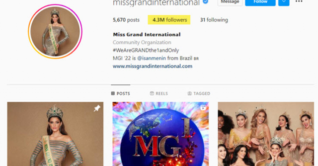 Dân mạng Việt đồng loạt unfollow Instagram của Miss Grand International