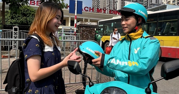 “Đi xe ôm Xanh SM đâu có đắt mà sạch từ mũ bảo hiểm sạch đi”