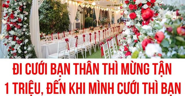 Mừng cưới ít hơn 1 nửa, bạn thân 14 năm bị cô dâu nhắn tin hỏi tội