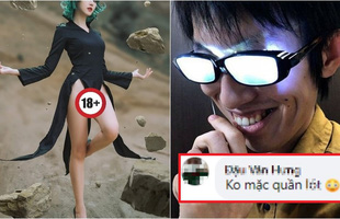 Game thủ Liên Quân thất bại NNN vì bộ ảnh Tatsumaki 18+, zoom kỹ khẳng định “không mặc quần… nhỏ”