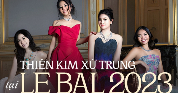 Thiên kim xứ Trung tại Le Bal 2023 