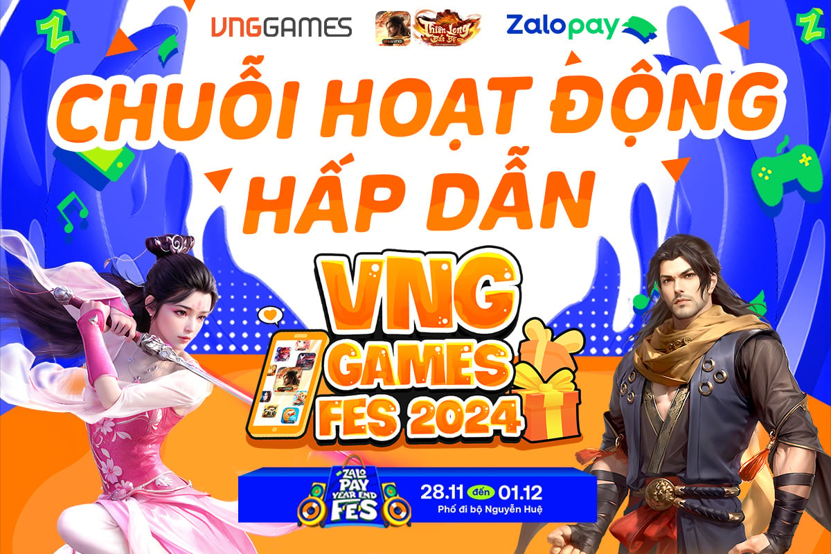 Đến Zalopay Year End Fes 2024, Nhận Quà Liền Tay Từ Thiên Long Bát Bộ VNG