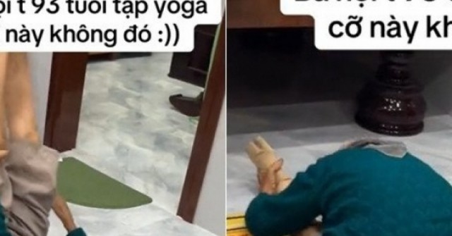 Cụ bà 93 tuổi ở Quảng Ngãi tập yoga thu hút 21 triệu lượt xem giờ ra sao?