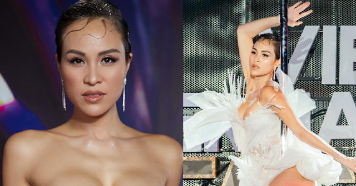 Nữ MC sexy nhất Vbiz o bế vòng một, múa cột ngay trên sân khấu