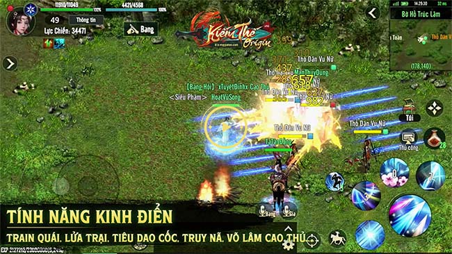 Kiếm Thế Origin: Tựa game kế thừa nguyên bản Kiếm Thế từ PC lên Mobile ​