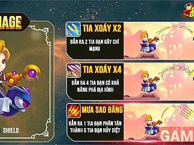 Thì ra đây chính là những mobile huyền thoại nhất trong tựa game bắn súng tọa độ GunBound M