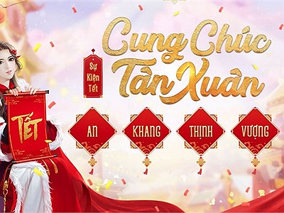 Chuỗi sự kiện mừng xuân Kỷ Hợi của Võ Lâm Truyền Kỳ Mobile