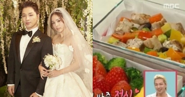 Hé lộ hộp cơm tự tay bà xã Min Hyo Rin làm cho Taeyang, nhìn ánh mắt và lời kể của chàng là biết thương vợ nhường nào