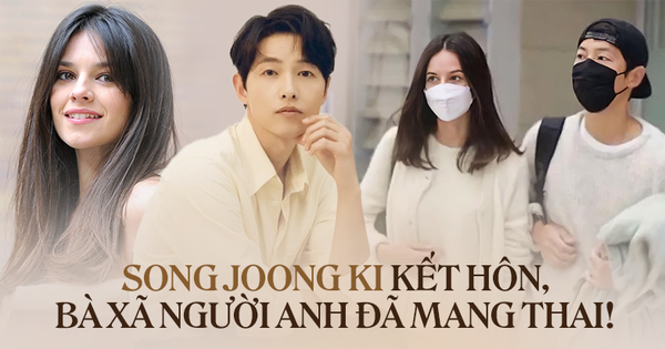 Chấn động: Song Joong Ki tuyên bố kết hôn vào hôm nay, bà xã diễn viên người Anh đã có thai!
