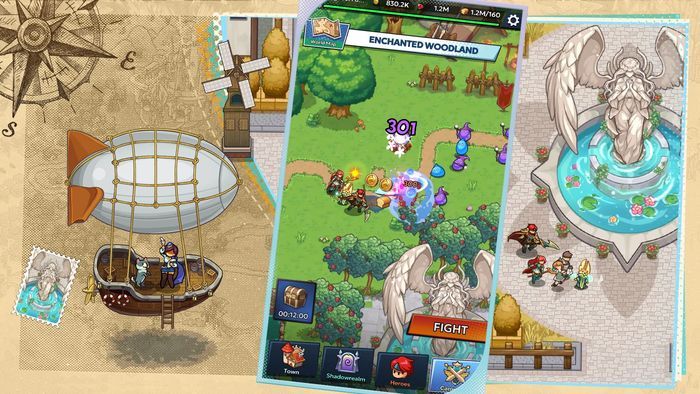 Fortias Saga tựa game nhập vai phiêu lưu mở đăng ký trước trên mobile