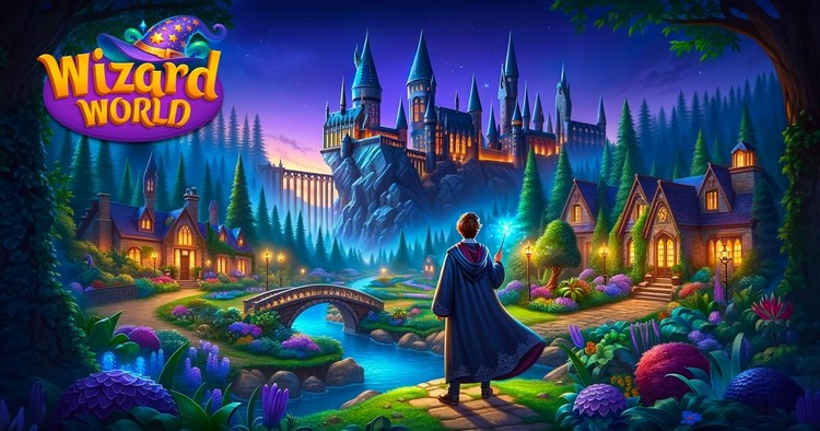 Wizard World: Magic Merge - Game giải đố đề tài thế giới phép thuật đã ra mắt trên Google Play Store