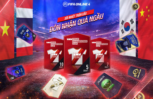 FIFA ONLINE 4 Mang đến cơ hội đặc biệt để nâng cấp đội hình MIỄN PHÍ thông qua sự kiện 