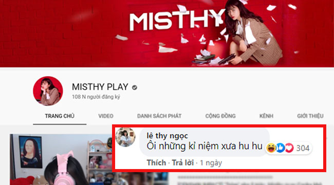 Dàn hot streamer kêu gọi Subsribe kênh mới của MisThy, fan ngậm ngùi tiếc kênh Youtube 6 triệu sub