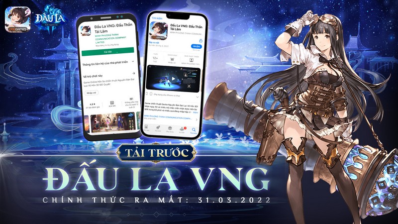 Đấu La VNG: Đấu Thần Tái Lâm mở tải trên App Store và Google Play từ hôm nay 30/03