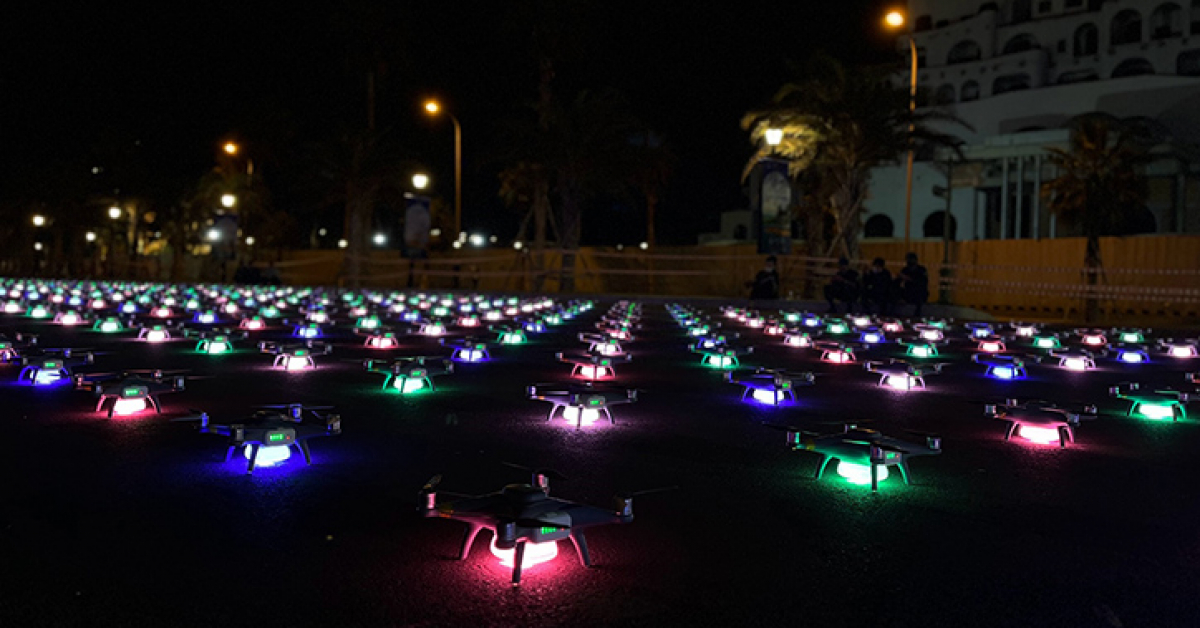 Doanh nghiệp Việt đứng sau các màn trình diễn ánh sáng bằng drone (Drone Light Show) là ai?