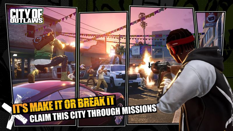 City of Outlaws tựa game nhập vai lấy cảm hứng từ GTA đang mở truy cập sớm