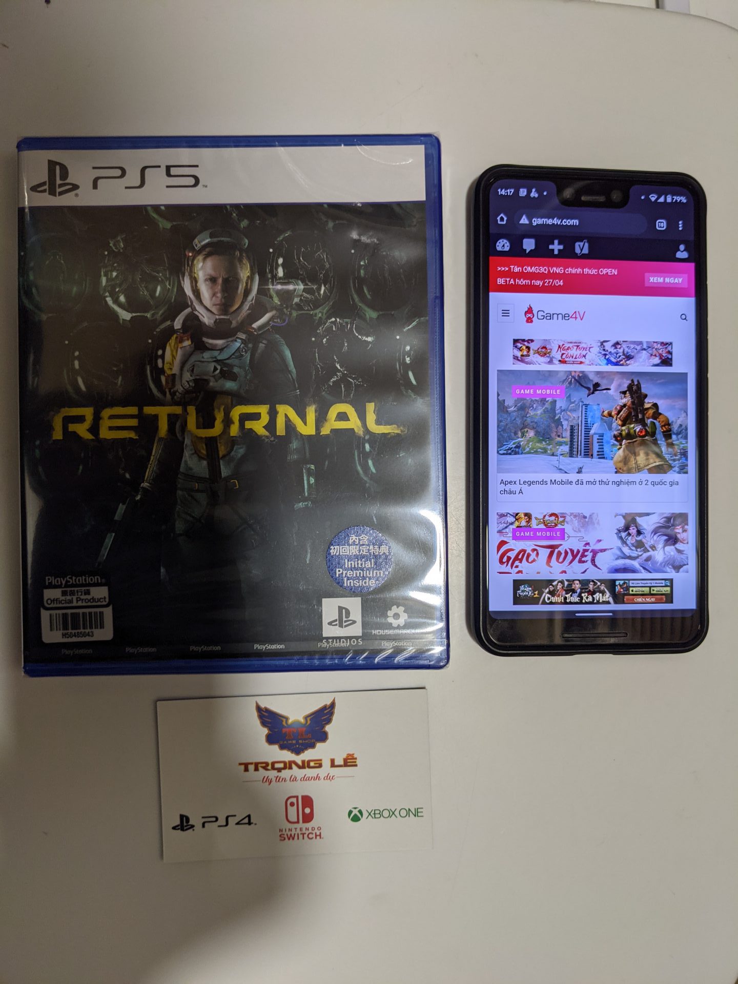 Trải nghiệm Returnal tựa game độc quyền mới của PS5