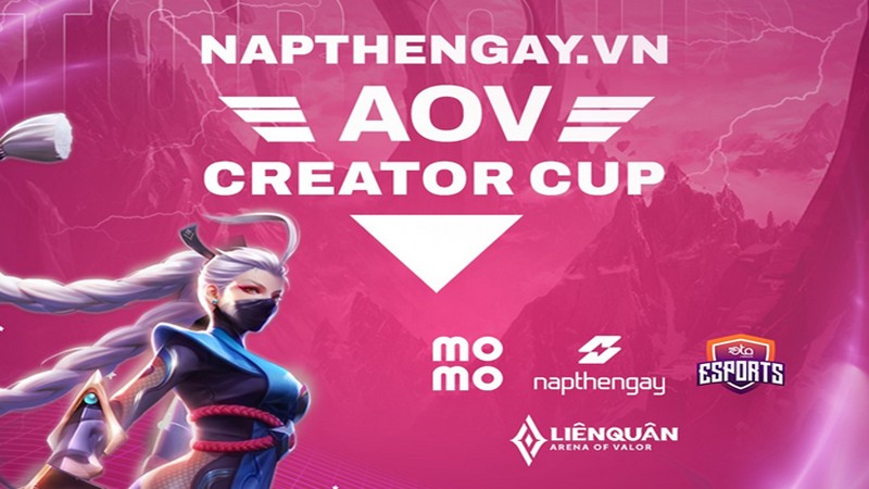 Napthengay.vn AOV Creators League - Sân chơi đình đám dịp cuối năm cho Streamer Liên Quân Mobile