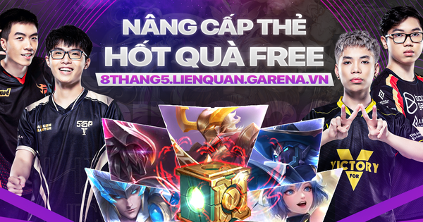 Liên Quân Mobile: Game thủ nhận hàng loạt skin và quà tặng khi xem Playoffs Đấu Trường Danh Vọng Mùa Xuân 2022