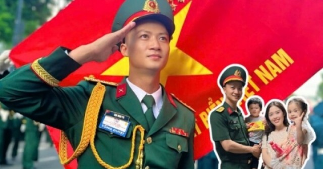 Gặp hậu phương nhỏ giữa đại lễ lớn 30/4: “Tự hào vì anh – người lính thầm lặng của em!”